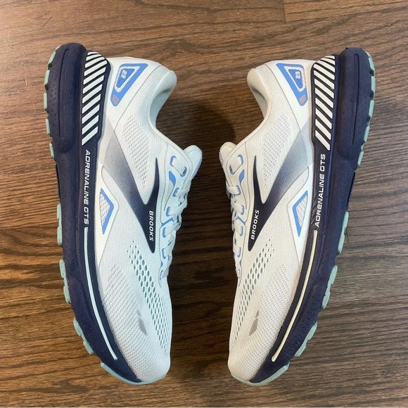Brooks Adrenaline GTS 23 Running Shoes Blue for Women’s 11 Wide Sneakers - Picture 11 of 11